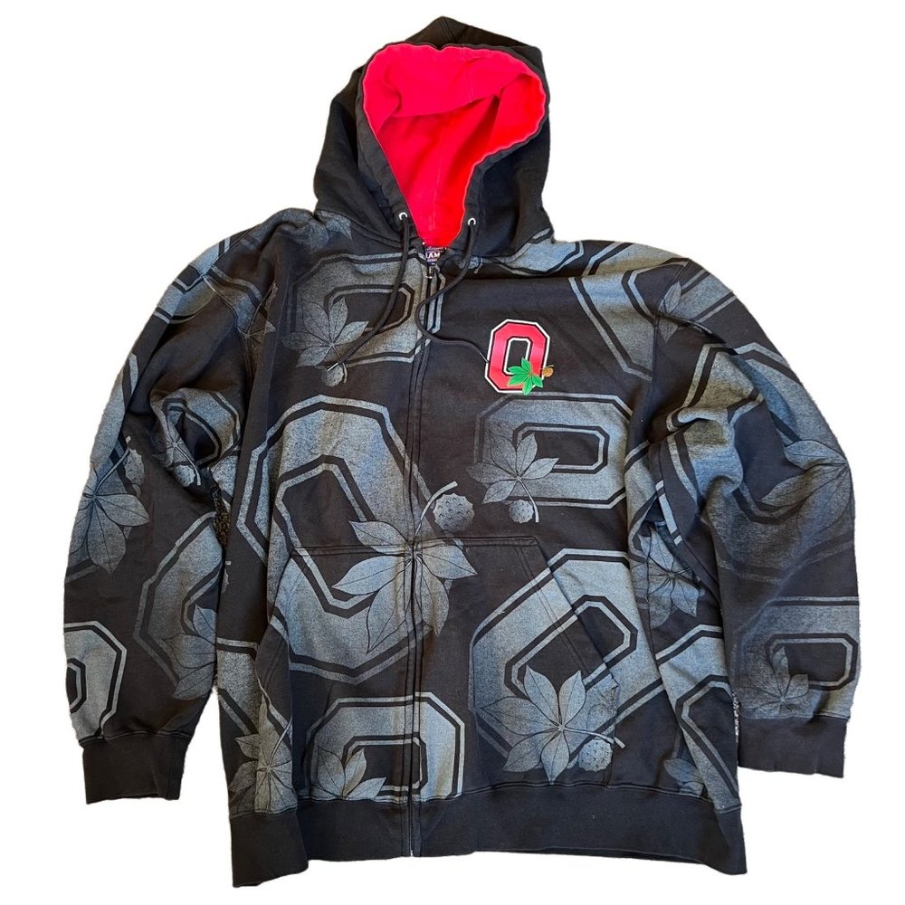 Champs Black and Red Hoodie